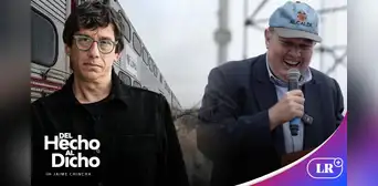 Jaime Chincha sobre desastroso estado de trenes de Rafael López Aliaga: "Esa es la realidad" Jaime Chincha sobre desastroso estado de trenes de Rafael López Aliaga: "Esa es la realidad"
