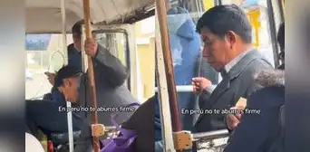 Cobrador de combi es la sensación en redes al usar terno en sus horas de trabajo: "Calle pero elegante" Cobrador de combi es la sensación en redes al usar terno en sus horas de trabajo: "Calle pero elegante"