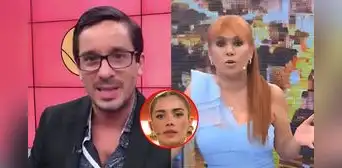 Magaly Medina encara a Tato Luna por entrevista con Korina Rivadeneira y le recuerda su pasado: "Su sola presencia era un chiste"