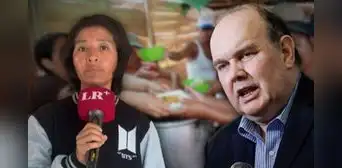 Dirigente de olla común responde a López Aliaga tras ser insultada por reportar sangrecita podrida: "Pido que me respete y se retracte"