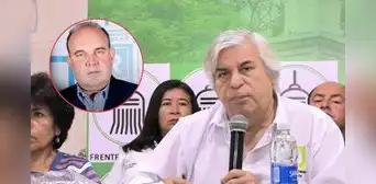Fernando Olivera criticó a Rafael López Aliaga tras llegada de trenes: "Con dinero de la Municipalidad arma fiesta"