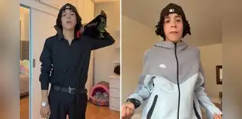Tiktoker Valentino sorprende con su cambio de look y revela cita con muchacha: "No es show"