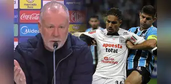 DT de Gremio y el fuerte reclamo a sus jugadores tras ser eliminados por Alianza Lima: "Hay que dar la vida" DT de Gremio y el fuerte reclamo a sus jugadores tras ser eliminados por Alianza Lima: "Hay que dar la vida"
