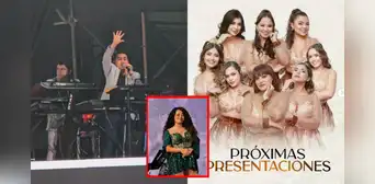 La insólita reacción de Ana Lucía Urbina al escuchar a Edwin Guerrero hablar sobre infidelidad en concierto de Corazón Serrano