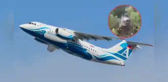 Avión con 49 personas a bordo se estrella en Rusia: reportan que no habría sobrevivientes Avión con 49 personas a bordo se estrella en Rusia: reportan que no habría sobrevivientes