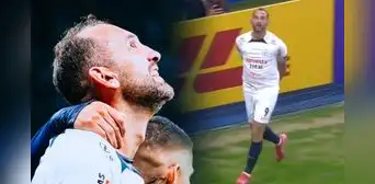 Hernán Barcos revela el motivo por el que no celebró su gol ante Gremio por la Copa Sudamericana: "Gracias a Dios se me dio" Hernán Barcos revela el motivo por el que no celebró su gol ante Gremio por la Copa Sudamericana: "Gracias a Dios se me dio"