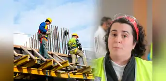 Una albañila genera polémica al invitar a mujeres a entrar al mundo de la construcción en España: "Se pierden oportunidades" Una albañila genera polémica al invitar a mujeres a entrar al mundo de la construcción en España: "Se pierden oportunidades"