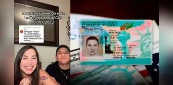 Pareja ecuatoriana revela qué les preguntó USCIS para obtener la Green Card: tenían la visa vencida al momento de la entrevista Pareja ecuatoriana revela qué les preguntó USCIS para obtener la Green Card: tenían la visa vencida al momento de la entrevista
