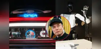 Este es 'Tesla Diner', el nuevo negocio futurista de Elon Musk: tiene robots, un autocinema y un menú especial Este es 'Tesla Diner', el nuevo negocio futurista de Elon Musk: tiene robots, un autocinema y un menú especial
