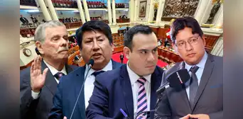 Se oficializó la lista 1 por la Mesa Directiva del Congreso: José Jerí, Fernando Rospigliosi, Waldemar Cerrón e Ilich López