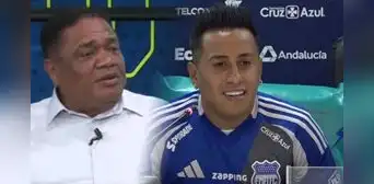 Presidente de Emelec apunta contra DT que fichó a Christian Cueva: "Fue un error mantenerlo"