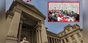 Carlincatura retrata a los operadores del sistema judicial con más denuncias que méritos en un pacto de complicidad Carlincatura retrata a los operadores del sistema judicial con más denuncias que méritos en un pacto de complicidad