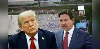 Gobierno de Trump comenzó deportación de inmigrantes detenidos en 'Alligator Alcatraz' en Florida, confirma Ron DeSantis Gobierno de Trump comenzó deportación de inmigrantes detenidos en 'Alligator Alcatraz' en Florida, confirma Ron DeSantis