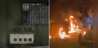 Presuntos barristas incendian casa de abuelos de hincha de la U en Rímac: sujetos grabaron su feroz ataque