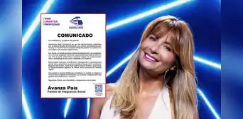 ¿Olenka Zimmermann no postulará al Congreso? Avanza País desmiente su candidatura ¿Olenka Zimmermann no postulará al Congreso? Avanza País desmiente su candidatura