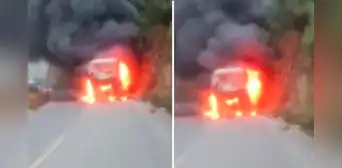 Bus de orquesta musical arde en llamas en Chimbote: músicos se salvaron de morir, pero perdieron todos sus instrumentos Bus de orquesta musical arde en llamas en Chimbote: músicos se salvaron de morir, pero perdieron todos sus instrumentos