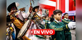 Desfile escolar 2025 EN VIVO: sigue los pasacalles de los colegios en Lima y Callao por Fiestas Patrias
