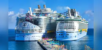 Muere tripulante del crucero más grande del mundo tras caer por la borda cerca de las Bahamas