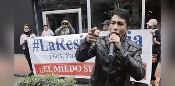 Condenan a Juan Muñico, líder de La Resistencia, a 1 año y 8 meses de pena suspendida por difamación