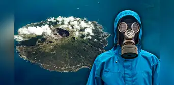 Miyakejima, la isla volcánica de Japón con playas negras y donde se debe utilizar una máscara de gas todo el año
