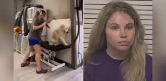 Mujer es captada golpeando a varios perritos en una veterinaria y ahora enfrenta cargos por crueldad animal en EE.UU.
