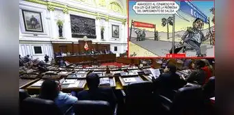Un nuevo prófugo: Carlincatura expone cómo ley del Congreso favorece a sentenciados por corrupción Un nuevo prófugo: Carlincatura expone cómo ley del Congreso favorece a sentenciados por corrupción