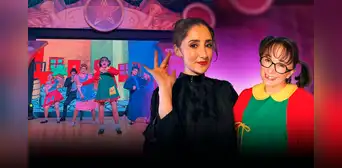 Paola Montes de Oca, actriz que interpreta a La Chilindrina en la serie de Chespirito, sorprendió con su visita a Lima Paola Montes de Oca, actriz que interpreta a La Chilindrina en la serie de Chespirito, sorprendió con su visita a Lima