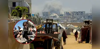 Israel anuncia 'pausa táctica' en la Franja de Gaza y lanza ayuda humanitaria tras denuncias por crisis de hambruna