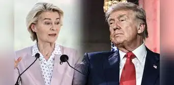 Trump se reúne con Von der Leyen para evitar que los aranceles desaten una guerra comercial entre EE. UU. y Europa Trump se reúne con Von der Leyen para evitar que los aranceles desaten una guerra comercial entre EE. UU. y Europa