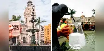 Pisco brotará de la pileta de la Plaza de Armas de Lima por Fiestas Patrias: más de 7.000 degustaciones gratis Pisco brotará de la pileta de la Plaza de Armas de Lima por Fiestas Patrias: más de 7.000 degustaciones gratis
