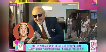 ¿Qué opinó Carlos Villagrán sobre la felicitación de su hija a Juan Lencada, el actor que lo interpreta en la serie de Chespirito?