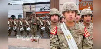 Ejército chileno conmueve al cantar Himno Nacional del Perú por Fiestas Patrias: "Gracias, hermanos" Ejército chileno conmueve al cantar Himno Nacional del Perú por Fiestas Patrias: "Gracias, hermanos"