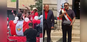 Simbólico desfile por Fiestas Patrias en Nueva Jersey reúne a miles de peruanos: Doña Peta y el 'Loco' Vargas aparecieron Simbólico desfile por Fiestas Patrias en Nueva Jersey reúne a miles de peruanos: Doña Peta y el 'Loco' Vargas aparecieron