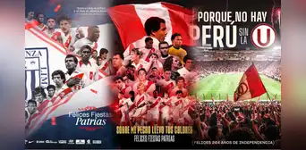 Alianza Lima, Universitario y clubes de la Liga 1 saludaron al Perú por sus 204 años de independencia: "Orgullosos de nuestros colores" Alianza Lima, Universitario y clubes de la Liga 1 saludaron al Perú por sus 204 años de independencia: "Orgullosos de nuestros colores"