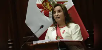 Dina Boluarte culmina su último mensaje a la nación ante el Congreso con baja aprobación y en medio de protestas