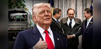 Trump se autocalifica "presidente de la PAZ" tras alto al fuego de Tailandia y Camboya: "Finalicé muchas guerras en solo 6 meses"