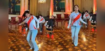 Tiktoker Zully deslumbra bailando huayno desde el Palacio Municipal de Lima: "Hasta sin zapatos" Tiktoker Zully deslumbra bailando huayno desde el Palacio Municipal de Lima: "Hasta sin zapatos"