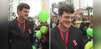 Periodista de Alemania que llegó a Perú para una pasantía quedó sorprendido por la Parada Militar: "Es una locura" Periodista de Alemania que llegó a Perú para una pasantía quedó sorprendido por la Parada Militar: "Es una locura"