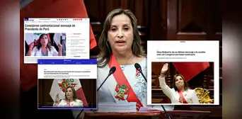 Así informaron los medios internacionales sobre el último mensaje a la nación de Dina Boluarte Así informaron los medios internacionales sobre el último mensaje a la nación de Dina Boluarte