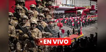 Tradicional Desfile Militar por Fiestas Patrias termina: Policía canina y unidades aéreas ausentes en Gran Parada Tradicional Desfile Militar por Fiestas Patrias termina: Policía canina y unidades aéreas ausentes en Gran Parada