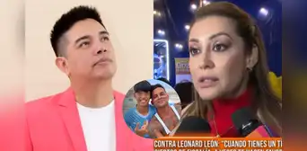 Karla Tarazona le advierte a Leonard León que sus hijos quieren contar cómo es él como padre: “Cuando tengan 18 lo harán” Karla Tarazona le advierte a Leonard León que sus hijos quieren contar cómo es él como padre: “Cuando tengan 18 lo harán”