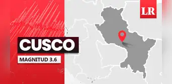 Temblor de magnitud 3,6 se sintió en Cusco hoy, según IGP Temblor de magnitud 3,6 se sintió en Cusco hoy, según IGP