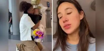 El emotivo reencuentro de Youna, expareja de Samahara Lobatón, con su hija después de un año sin verla