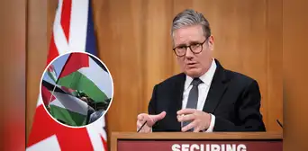 Reino Unido advierte a Israel que reconocerá al Estado palestino si no toma medidas para acabar el conflicto en Gaza