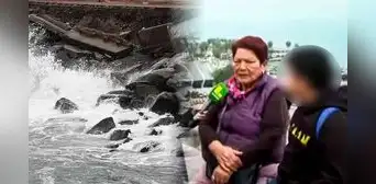 Peruana genera controversia al llevar a su nieto al malecón de Chorrillos para ver el tsunami: "Nunca lo he visto" Peruana genera controversia al llevar a su nieto al malecón de Chorrillos para ver el tsunami: "Nunca lo he visto"