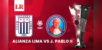 Alianza Lima vs Juan Pablo II EN VIVO HOY: ¿a qué hora juegan y dónde ver el partido por el Torneo Clausura? Alianza Lima vs Juan Pablo II EN VIVO HOY: ¿a qué hora juegan y dónde ver el partido por el Torneo Clausura?