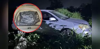 Menor de edad es arrestado por manejar un auto con 12 explosivos en su interior: fue capturado en persecución en México