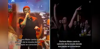 Stefano Meier emocionó a su madre tras interpretar Gorrión, la canción que selló el romance entre Marisol Aguirre y Christian Meier Stefano Meier emocionó a su madre tras interpretar Gorrión, la canción que selló el romance entre Marisol Aguirre y Christian Meier