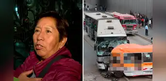 Hermana de chofer del Metropolitano que sobrevivió a choque con bus 'Anconero' revela su estado de salud: "Está estable pero en shock"
