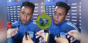 Christian Cueva habla de su dura lesión a los 5 minutos de ingresar en Emelec y no poder ser cambiado: "Sentí un tirón" Christian Cueva habla de su dura lesión a los 5 minutos de ingresar en Emelec y no poder ser cambiado: "Sentí un tirón"